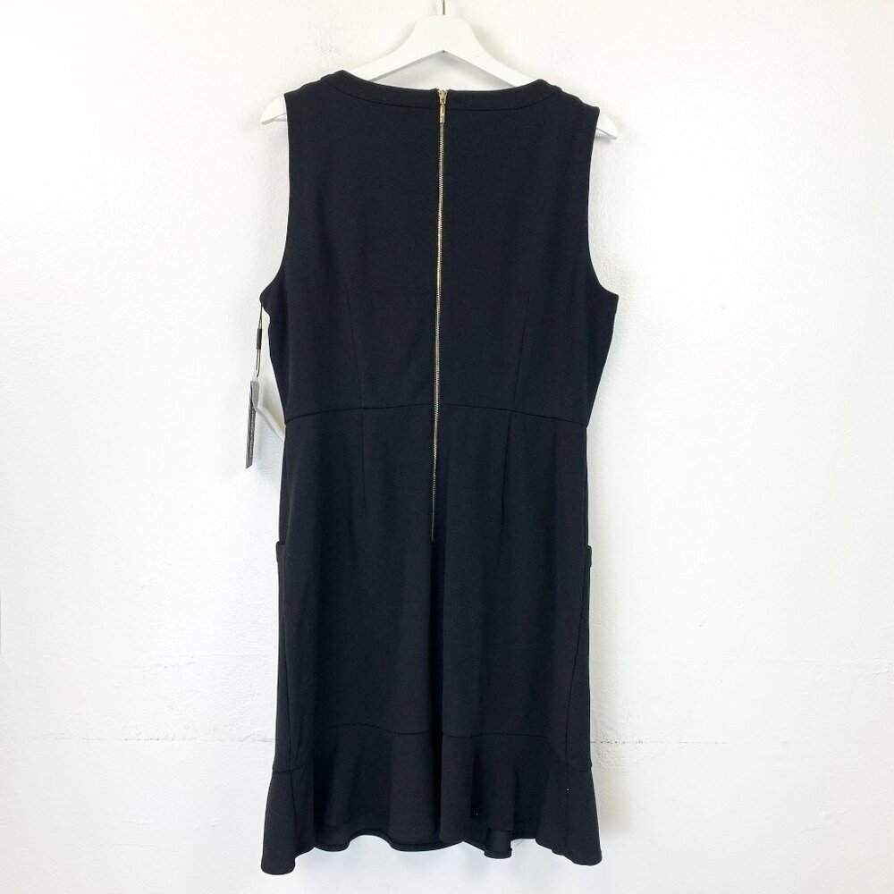 NWT Karl Lagerfeld Scuba Crepe Dress Size 14 - Picture 4 of 12